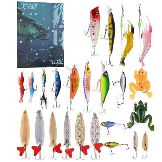 Angel-Adventskalender für Angler | Weihnachtsgeschenk 0