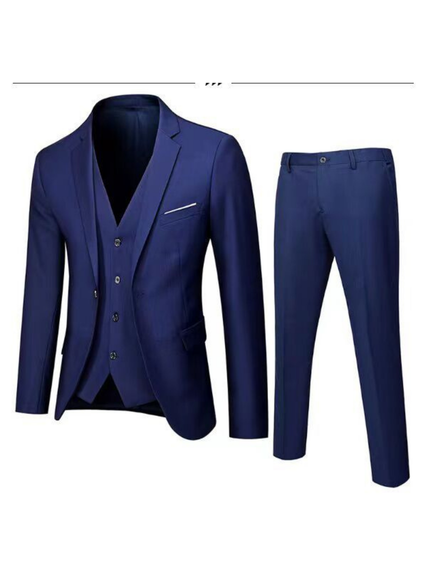 Anzugset für Herren, Tailored Fit, 3-teilig | Formell 1
