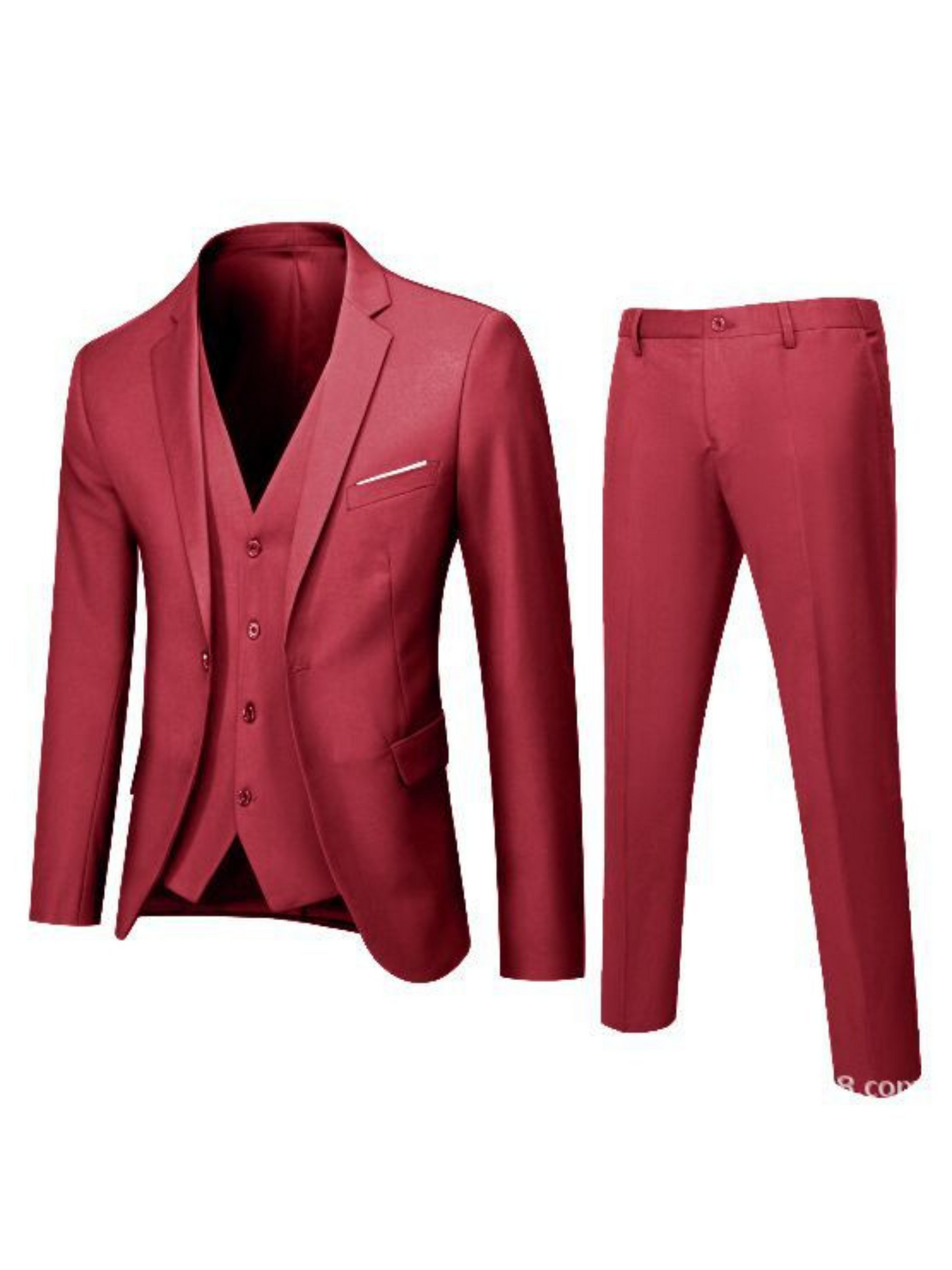Anzugset für Herren, Tailored Fit, 3-teilig | Formell 3