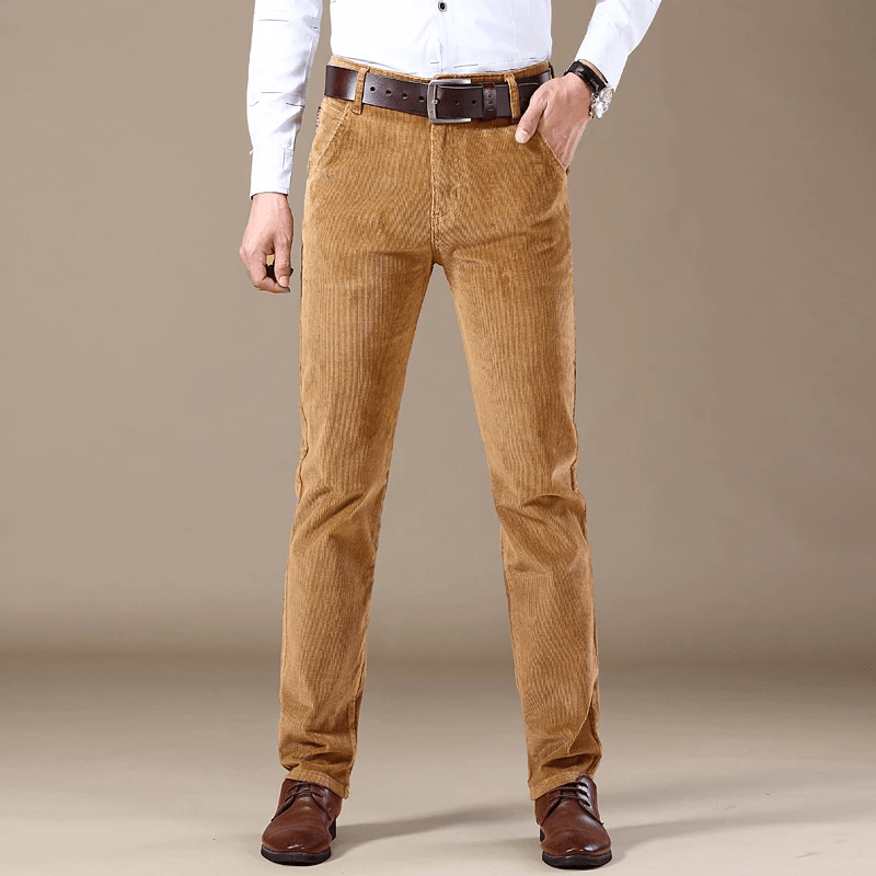 Arbeitscordhose für Herren | Slim Fit 0