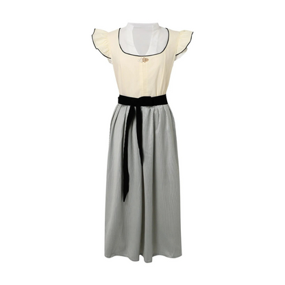 Ärmelloses Midikleid mit Rüschen | Oktoberfest-Outfit 1