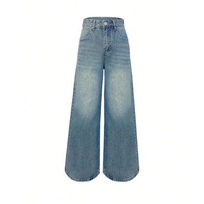 Baggy Jeans Damen, Weite Beine, Vintage-Stil | Lässige Passform 5