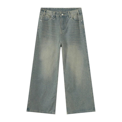 Baggy Jeans Herren, Hohe Taille, Lockere Passform | Retro Stil 8