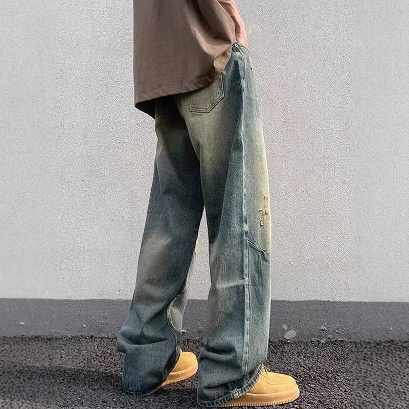 Baggy Jeans Herren, Lange Länge, Weite Beine | Urban Style 1