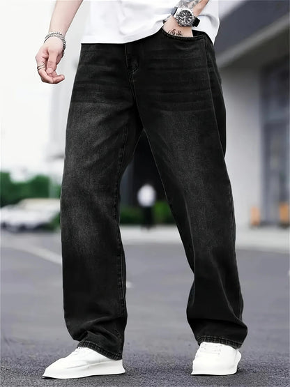 Baggy Jeans Herren | Relaxed Passform, Zeitloses Design | Lange Hose 1