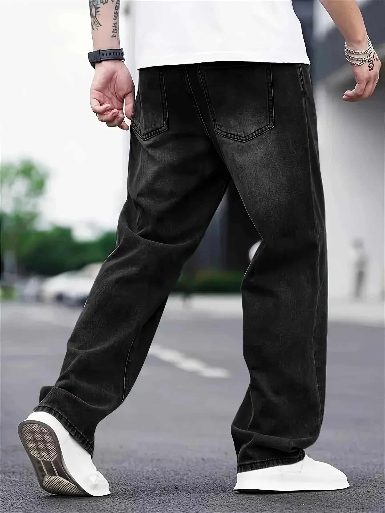 Baggy Jeans Herren | Relaxed Passform, Zeitloses Design | Lange Hose 2