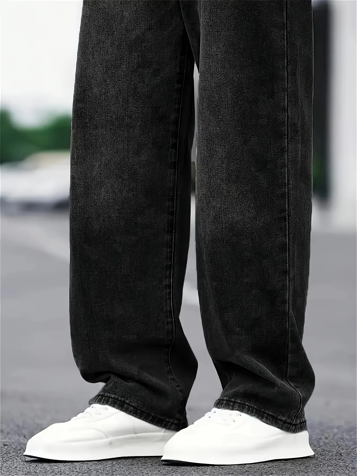 Baggy Jeans Herren | Relaxed Passform, Zeitloses Design | Lange Hose 3