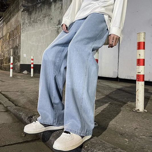 Baggy Jeans Herren | Weite Beine, Lässige Passform | Atmungsaktiv | 0
