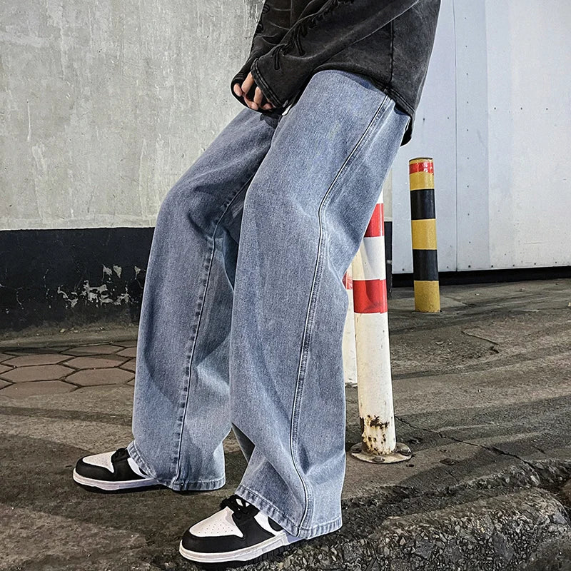 Baggy Jeans Herren | Weite Beine, Lässige Passform | Atmungsaktiv | 1