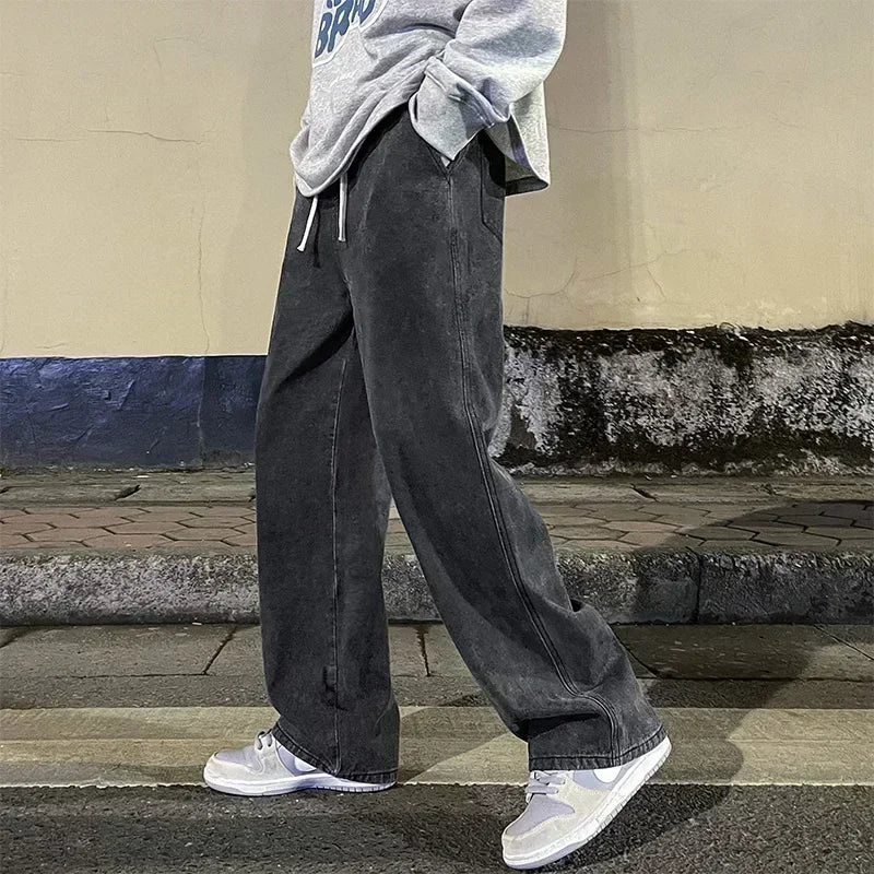 Baggy Jeans Herren | Weite Beine, Lässige Passform | Atmungsaktiv | 3