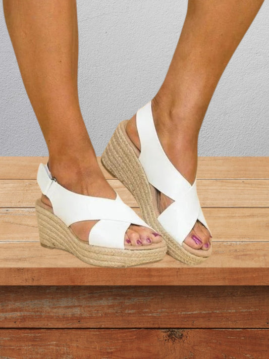 Bella | Orthopädische Sommersandalen Damen mit Stoßdämpfung und Ergonomischem Design | Weiß