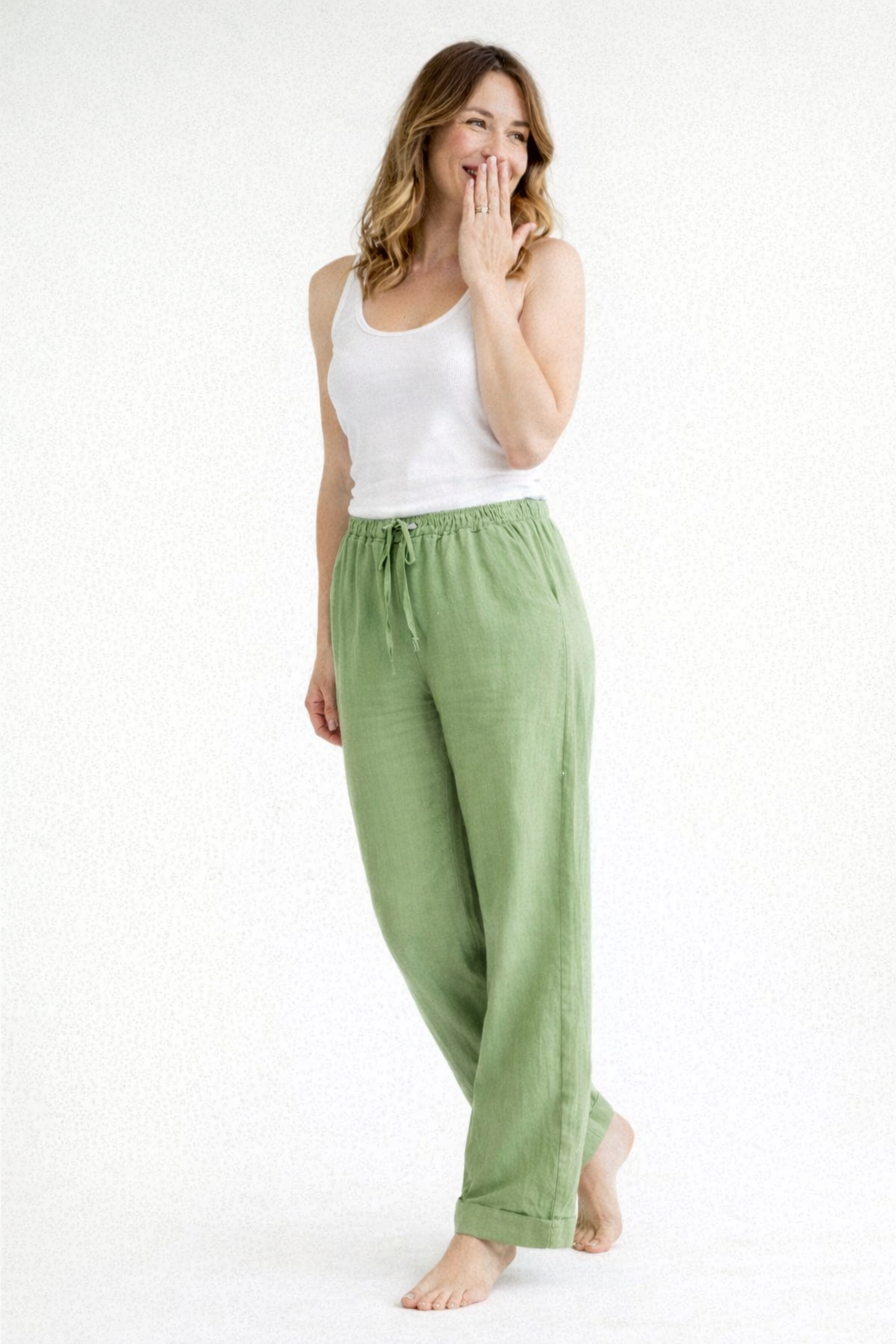 Bequeme hose für Damen 1