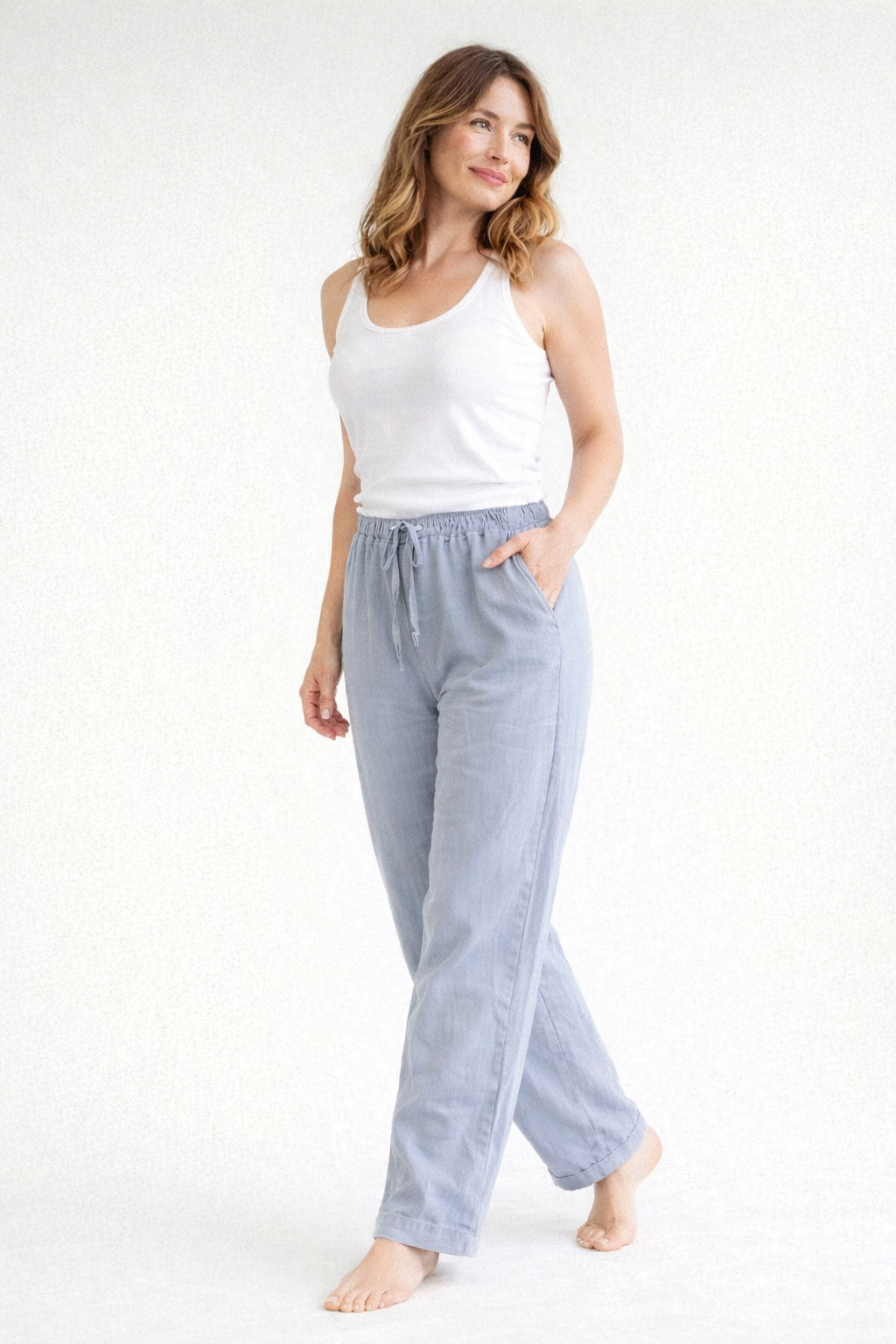 Bequeme hose für Damen 3