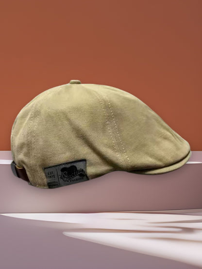 Beretique | Stylische Herren-Retro-Mütze aus hochwertigem Material für jede Gelegenheit | Beige