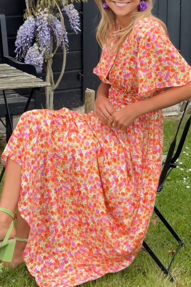 Bianca™ - Elegantes Langkleid mit V-Ausschnitt 3