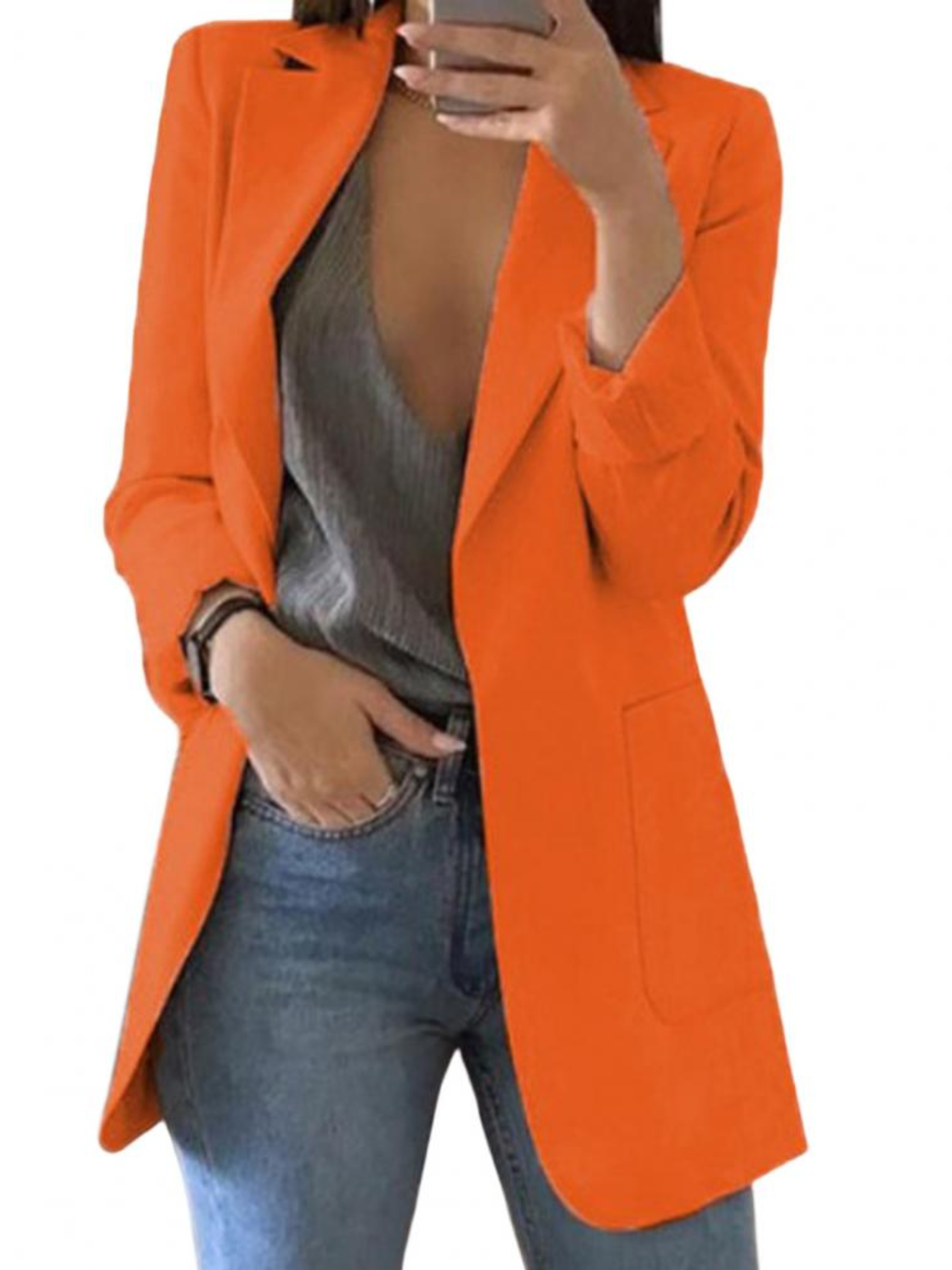 Blazer für Damen, Tailored Fit, | Langarm