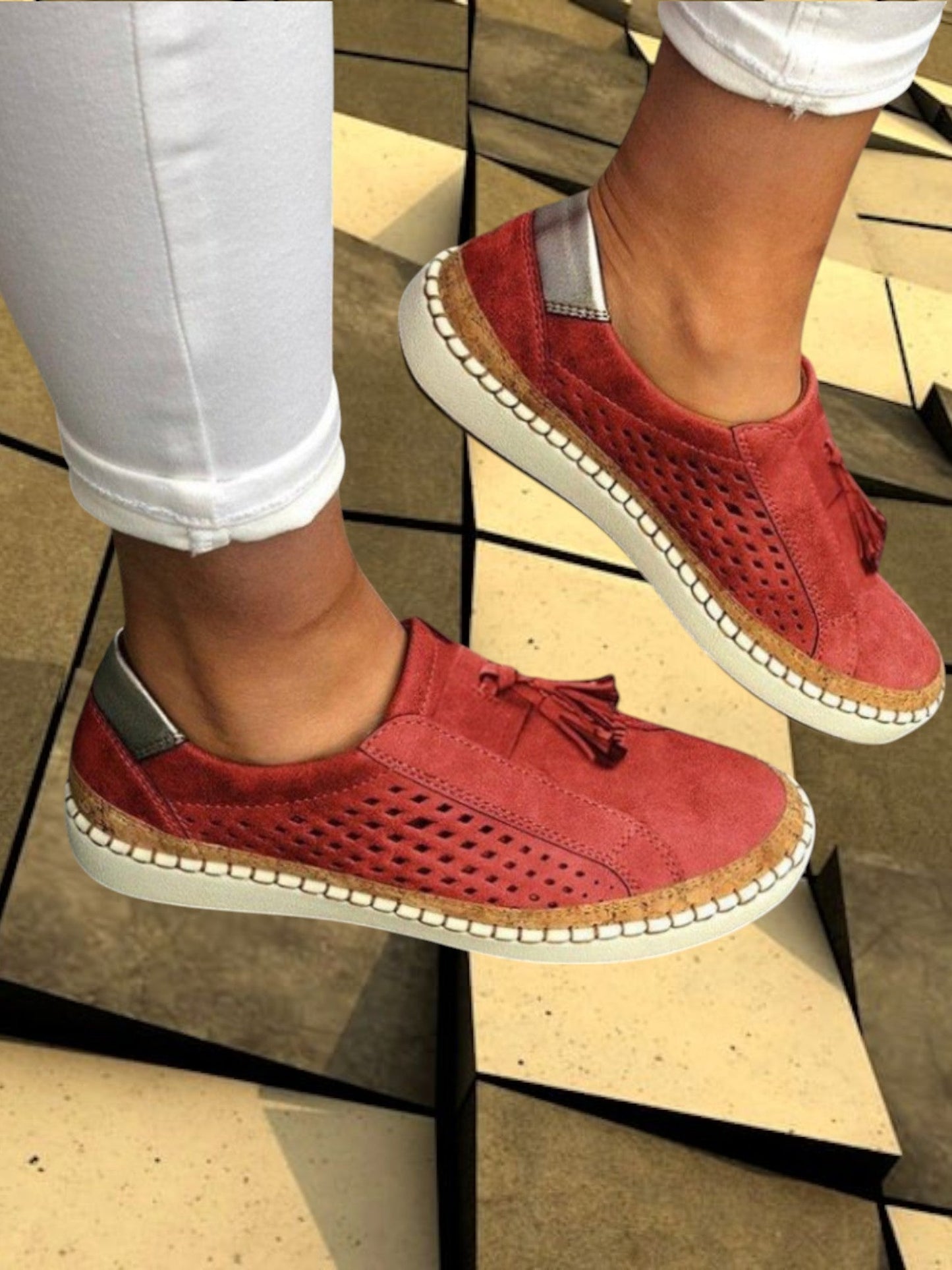 Bogen unterstützen Frauen-Sneaker mit Slip-Außensohle für Frauen | Root