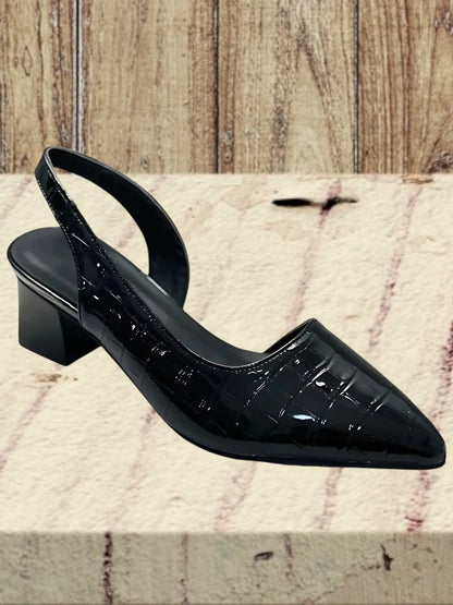 Chick Speced Toe Sandals für Frauen in Kunstleder 2