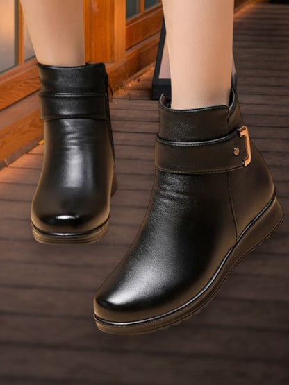 Clara | Orthopädische Stiefel für Damen mit Rutschfester Sohle & Ergonomischer Unterstützung | schwarz 3
