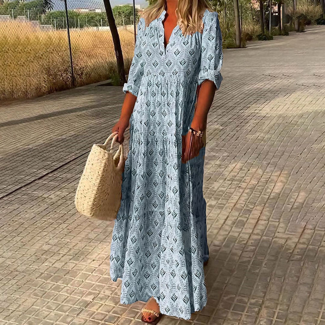 Clarissa™ - Schickes Boho-Kleid 0