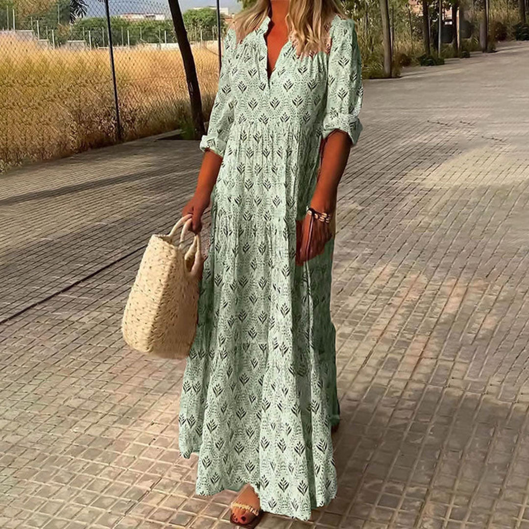 Clarissa™ - Schickes Boho-Kleid 1