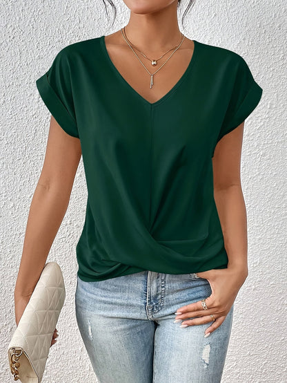 Cleo™ - Lässiges T-Shirt mit Sweetheart-Ausschnitt 4