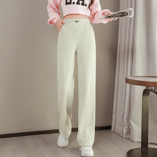 Cordhose für Damen | Hohe Taille 0