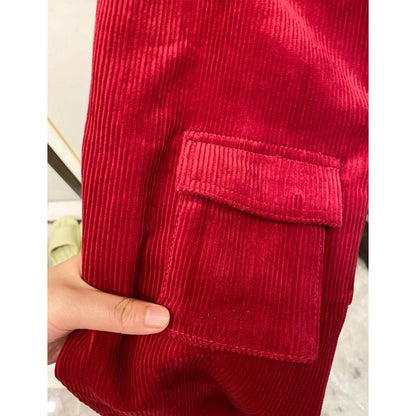 Cordhose für Damen | Retro-Stil | Volle Länge 3