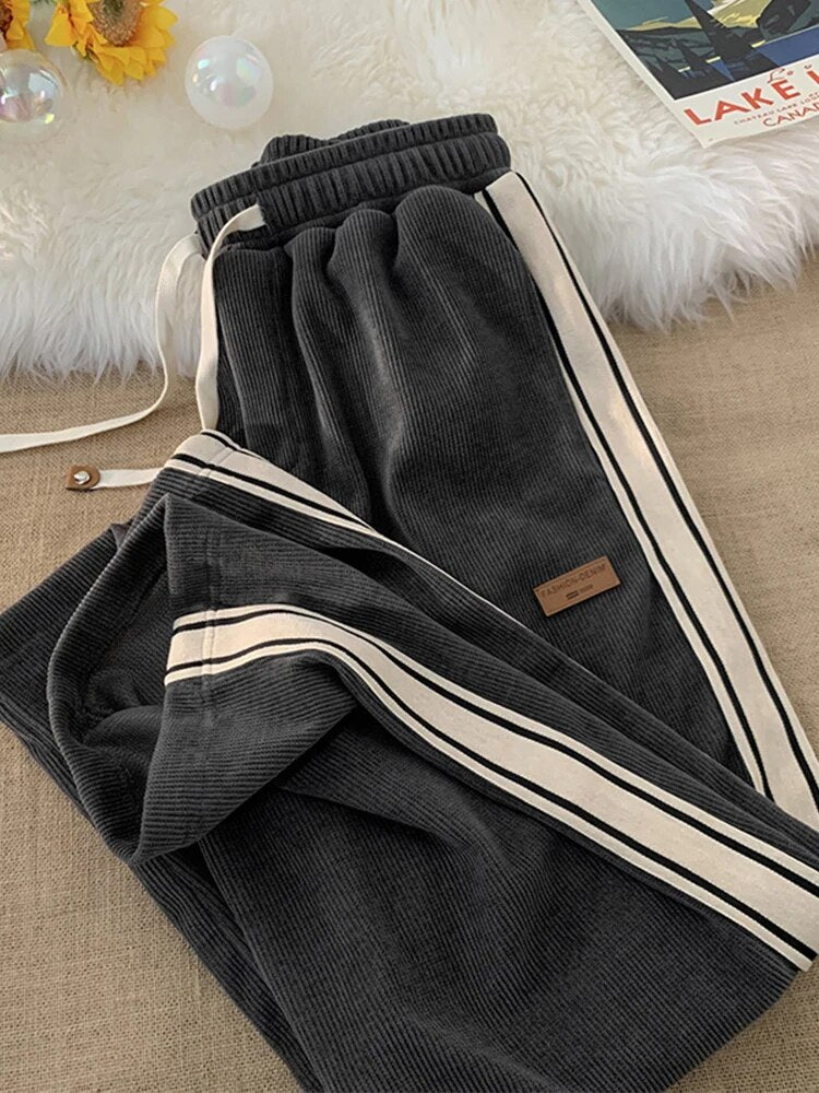 Cordhose für Herren, Streifendesign | Relaxed Fit 0