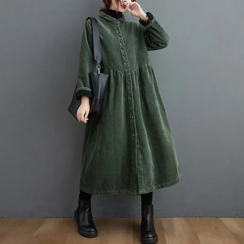 Cordmantel für Damen | Cinched Design 0