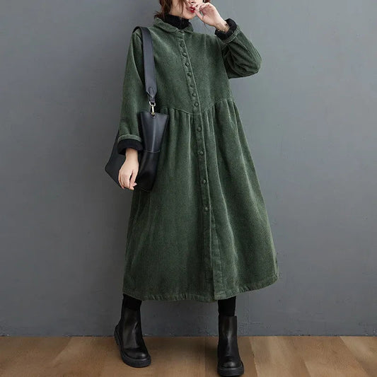Cordmantel für Damen | Cinched Design 0