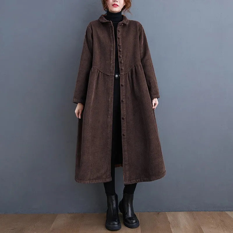 Cordmantel für Damen | Cinched Design 1