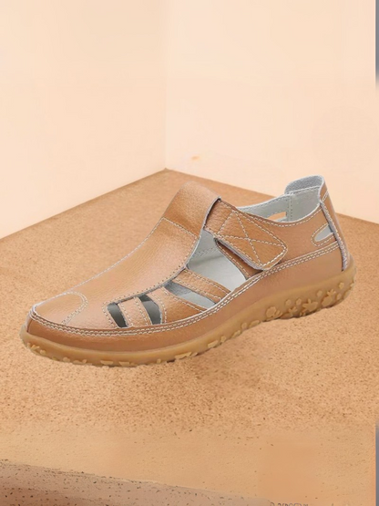 Daisey | Komfortable Wanderschuhe Damen mit Atmungsaktivem Design und Verstellbarem Verschluss | Braun