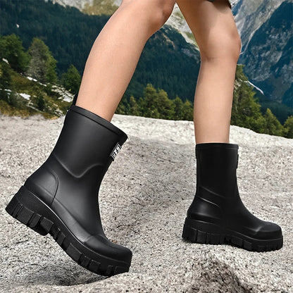 Damen-Gummistiefel | Wasserdicht, knöchelhoch 1