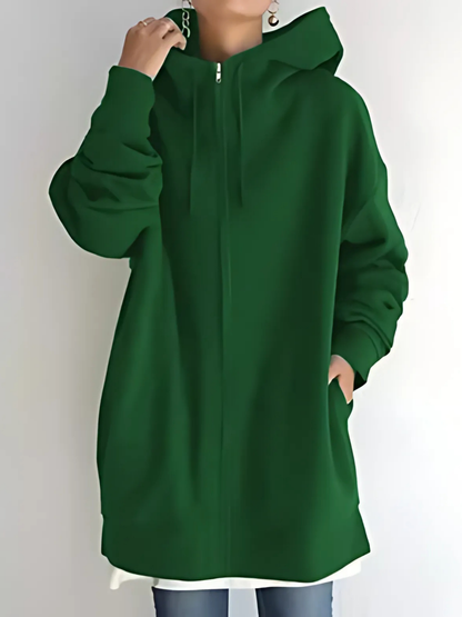 Damen-Kapuzenpullover mit Reißverschluss | mit Taschen 3