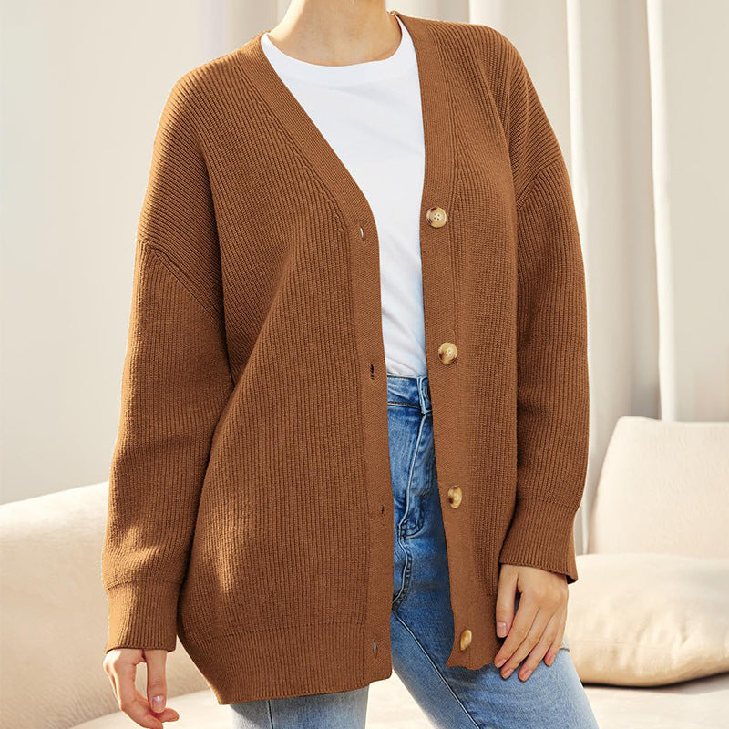 Damen Cardigan Relaxed Fit mit Knopfdetail | Mehrere Jahreszeiten 3