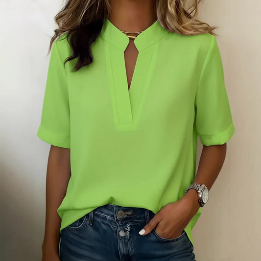Damen Legeres Oberteil mit modernen Cut-Out-Details Echo Archiv 0