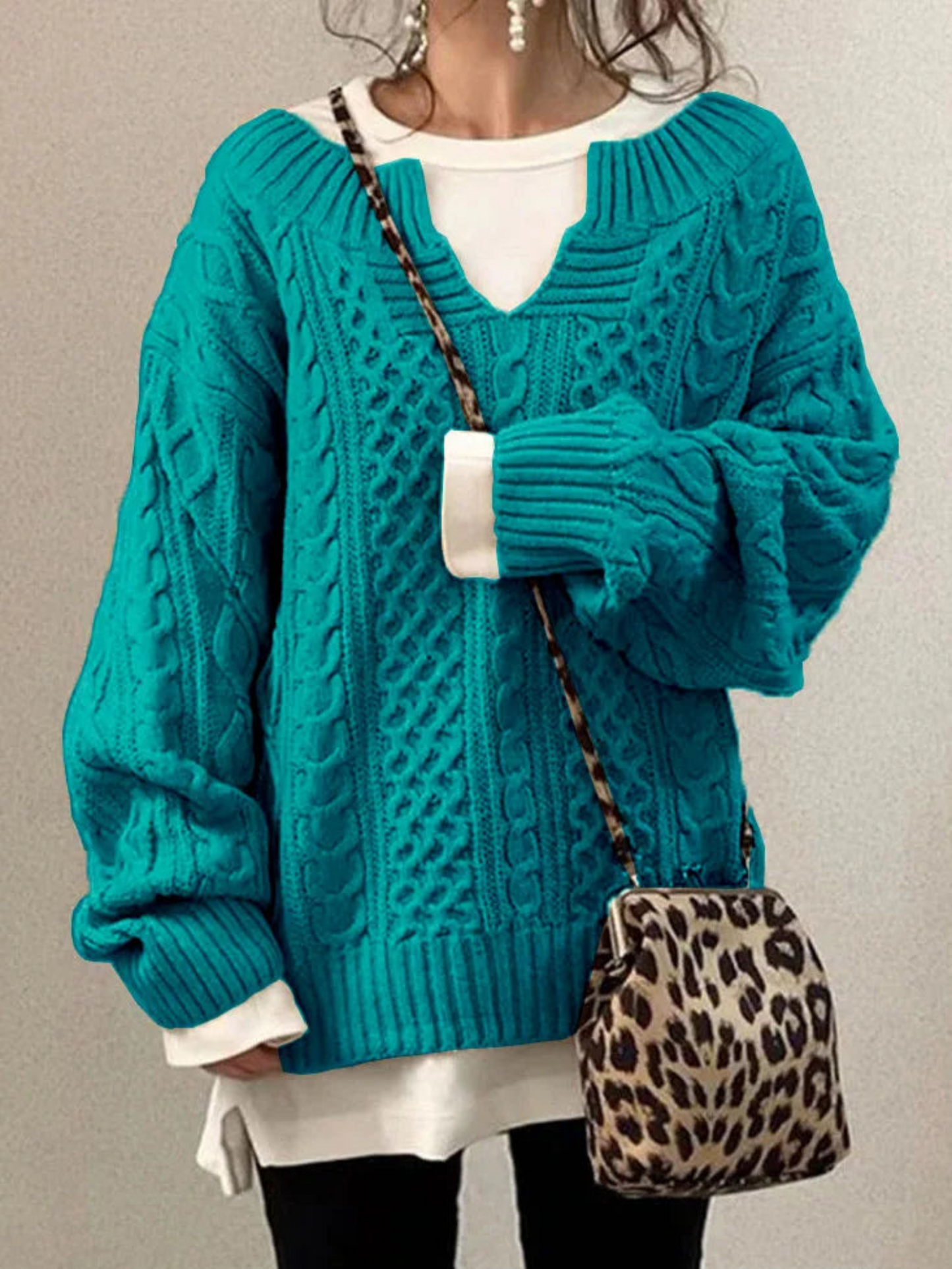 Damen Strick-Sweatshirt | Lockere Passform 5