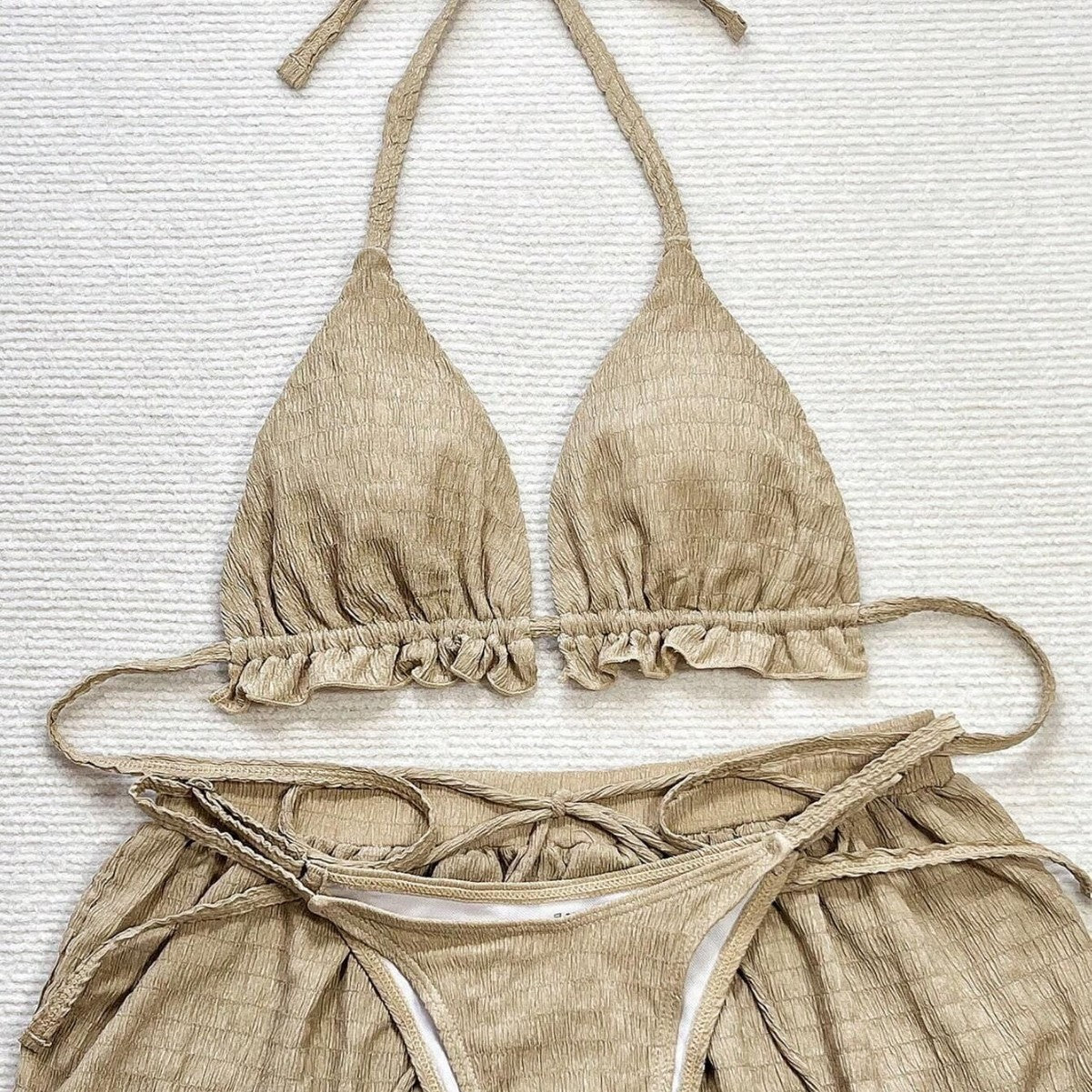 Damen Triangel-Bikini-Set mit lässigen Shorts Echo Archiv 4