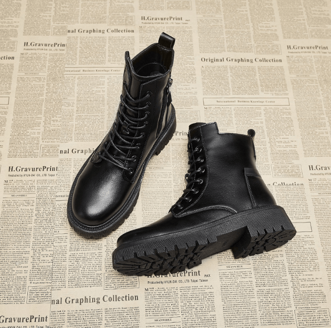 Damenstiefel Hoch Ausgeschnitten mit Reißverschluss | Winter 4