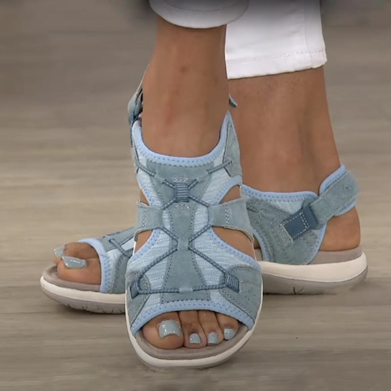 Daphne™ - Modische, verstellbare Sommersandalen mit Fußgewölbestütze 0