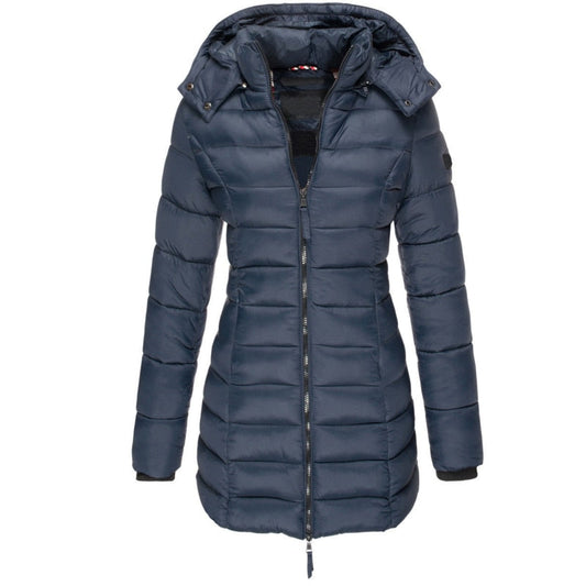 Daunenjacke mit Kapuze für Damen | Leicht | Winter 0