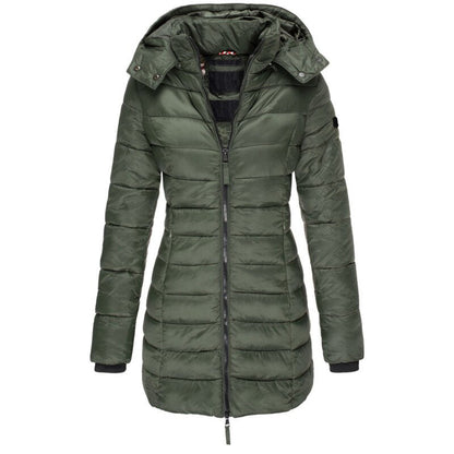 Daunenjacke mit Kapuze für Damen | Leicht | Winter