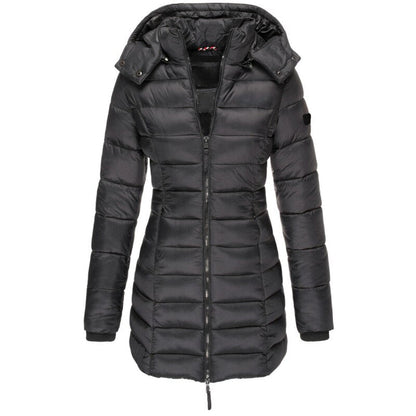 Daunenjacke mit Kapuze für Damen | Leicht | Winter