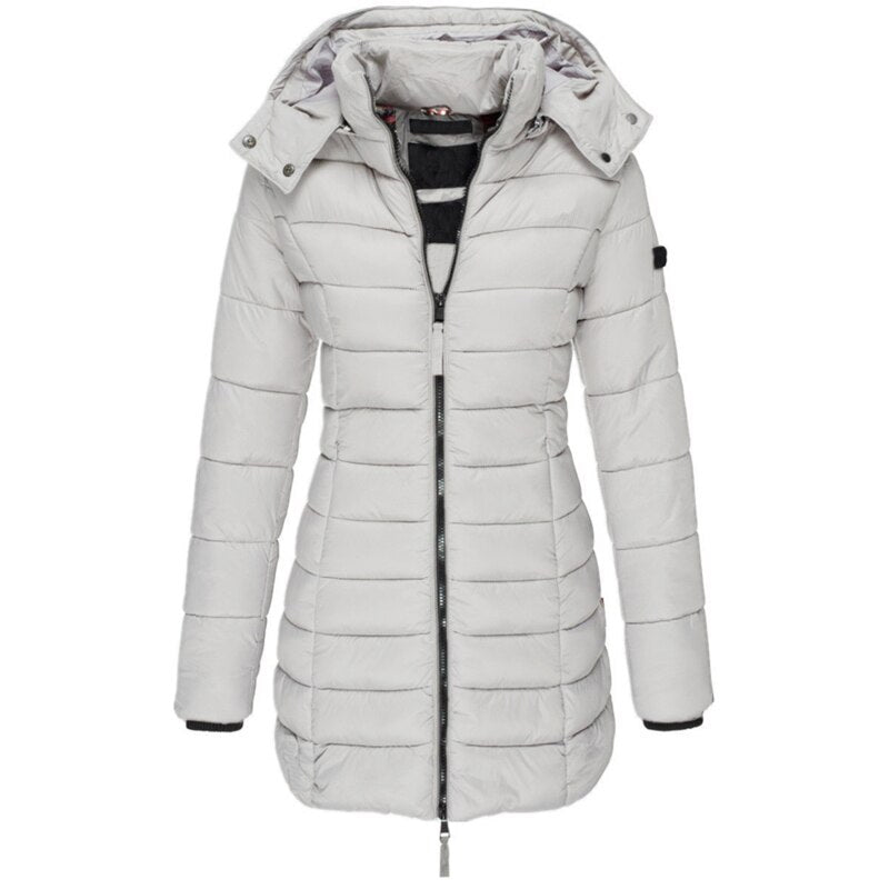 Daunenjacke mit Kapuze für Damen | Leicht | Winter 6