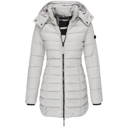 Daunenjacke mit Kapuze für Damen | Leicht | Winter