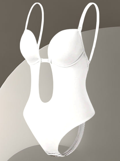 Deep V Backless Body Shaper für Frauen - Verstellbare Bauchkontrolle 4