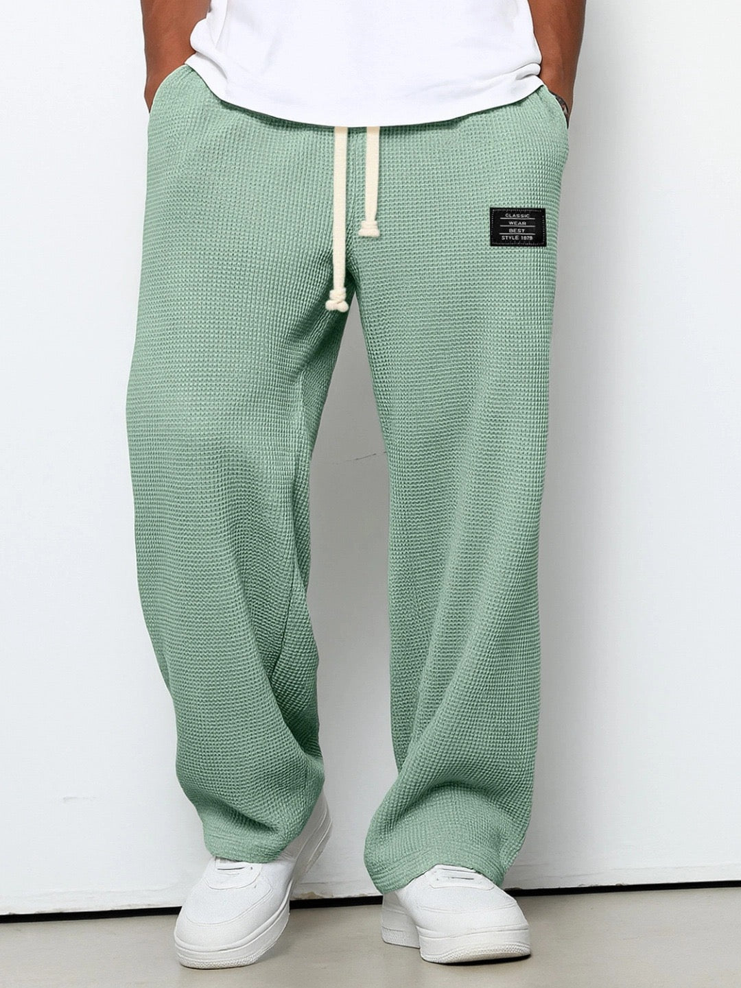 Deslan – Weite Hose Mit Verstellbarem Bund 4