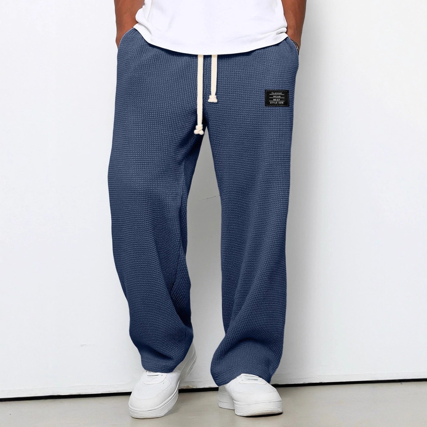 Deslan – Weite Hose Mit Verstellbarem Bund 5