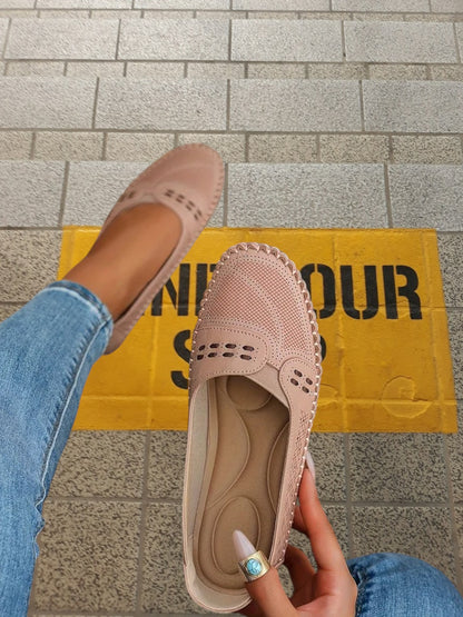 Diana | Orthopädische Schuhe Damen mit Atmungsaktivem Design und Ergonomischer Unterstützung | Hellrosa 2